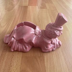 Ceramic clown tape dispenser